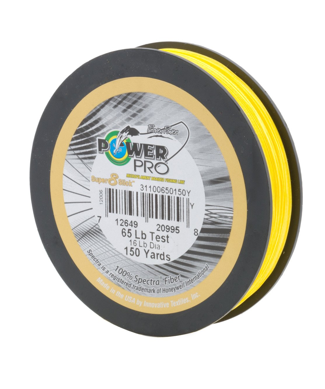 PowerPro Super 8 Slick 65 lb. - 150 yards Braided Fishing Line