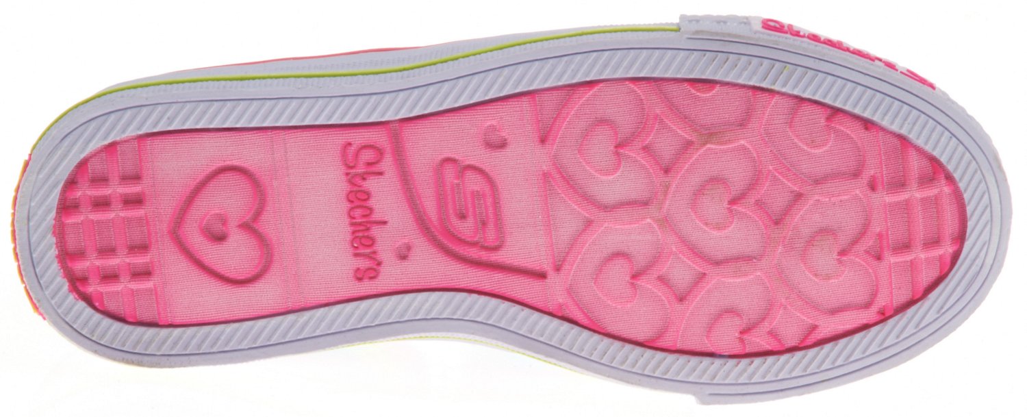 SKECHERS Girls' Heart Sparks Athletic Lifestyle Shoes thumbnail