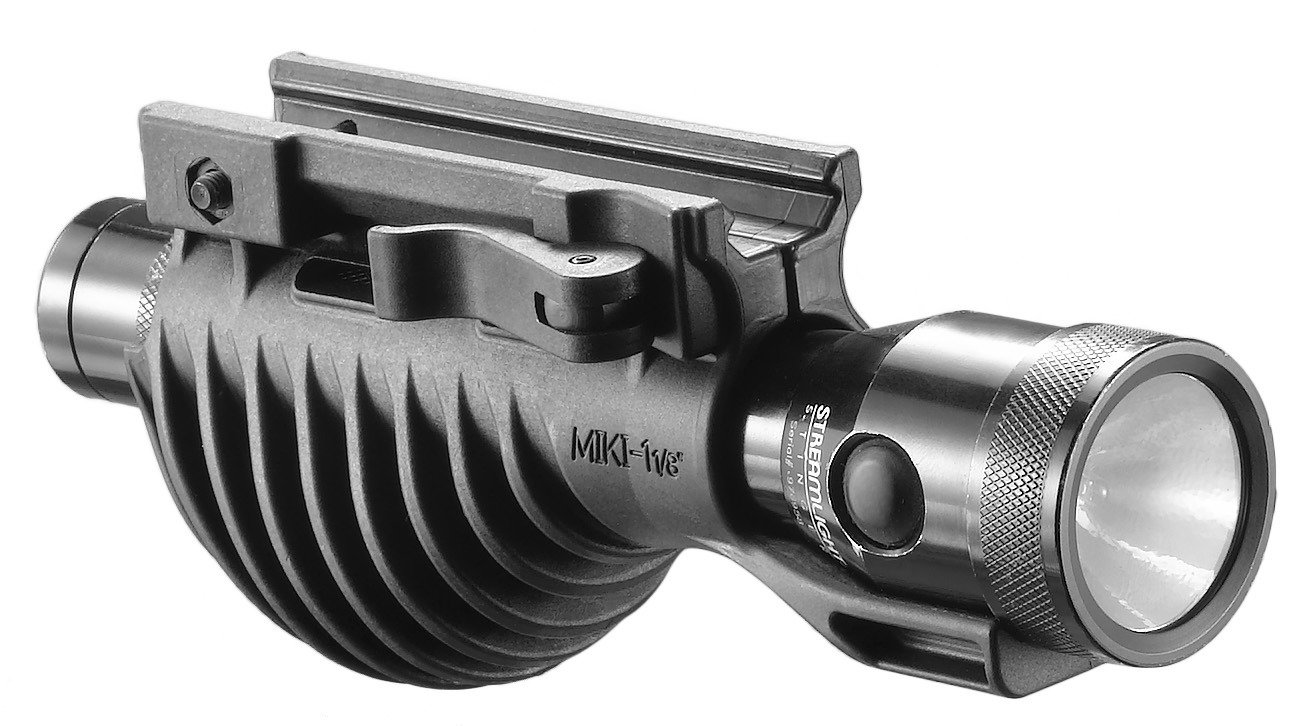 The Mako Group MIKI Tactical Horizontal Foregrip with 1-1/8" Weapon Light Adapter thumbnail