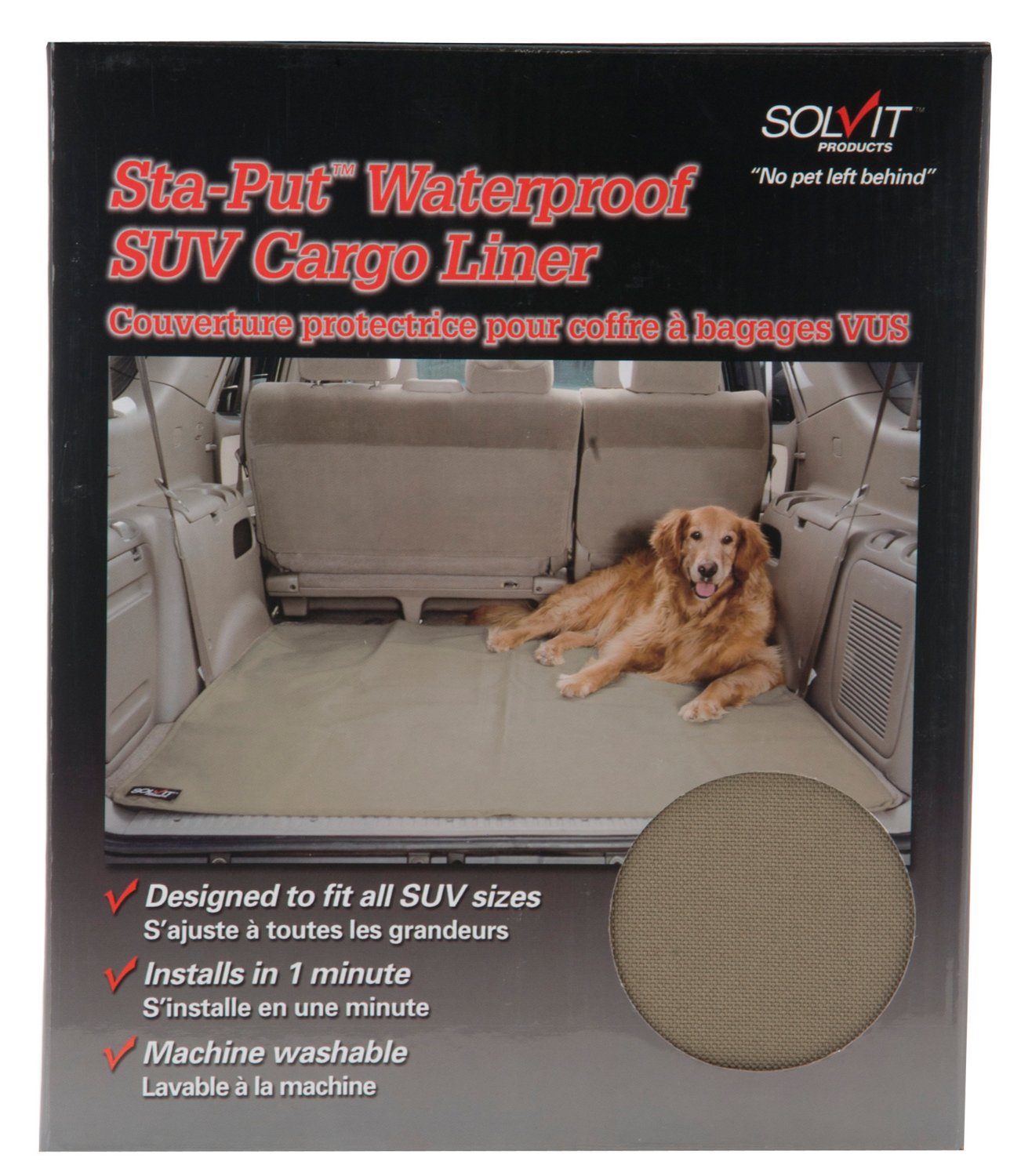 Solvit Waterproof Sta-Put SUV Cargo Liner