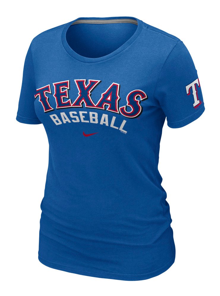 Nike Women's Texas Rangers MLB Practice T-shirt