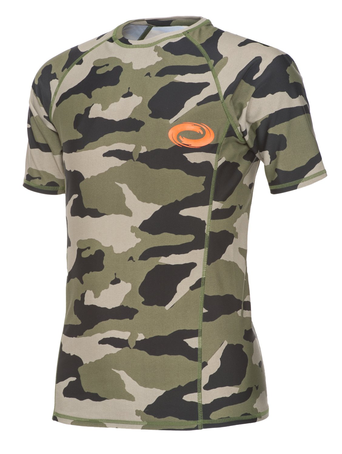 O'rageous® Boys' Short Sleeve Camo Rash Guard
