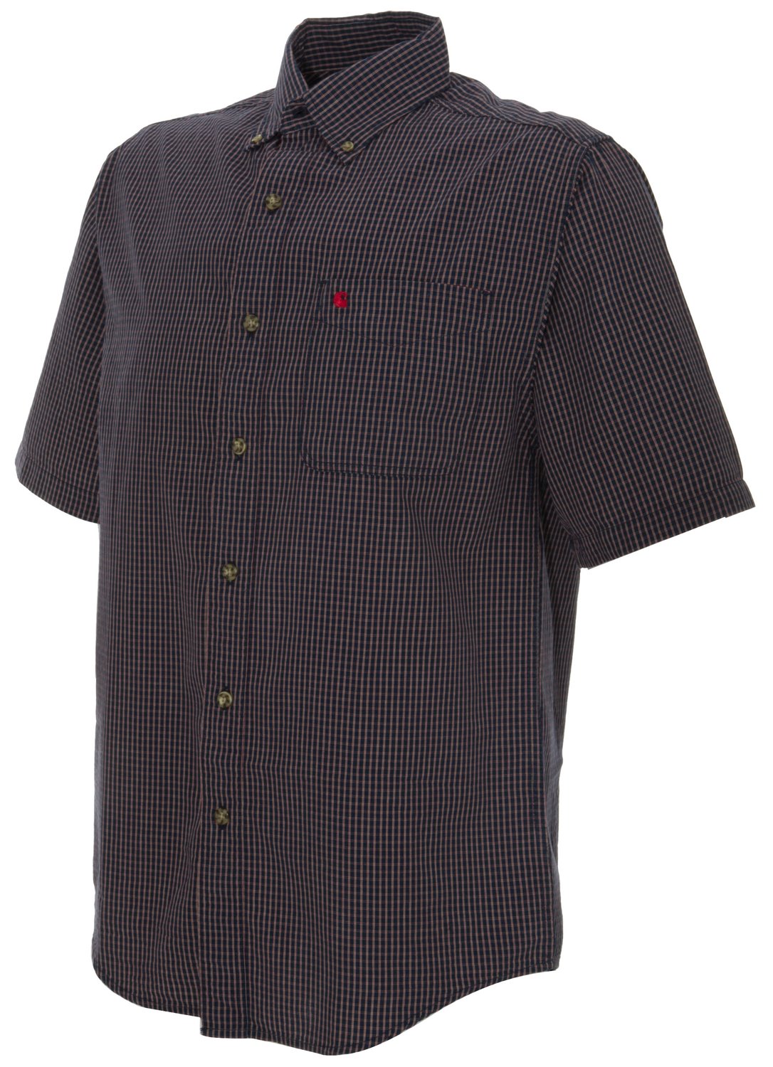 Carhartt Men's Classic Plaid Short Sleeve Shirt