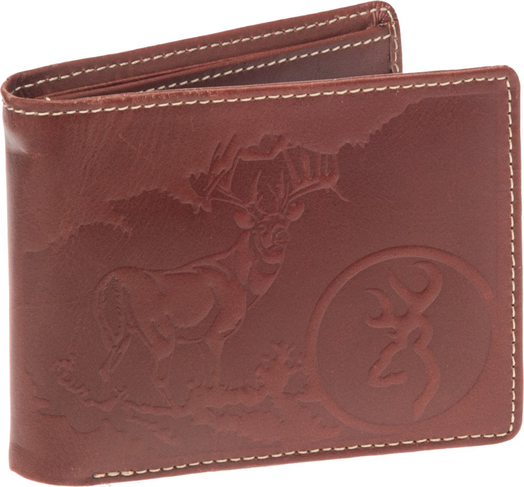 Browning Leather Embossed Wallet