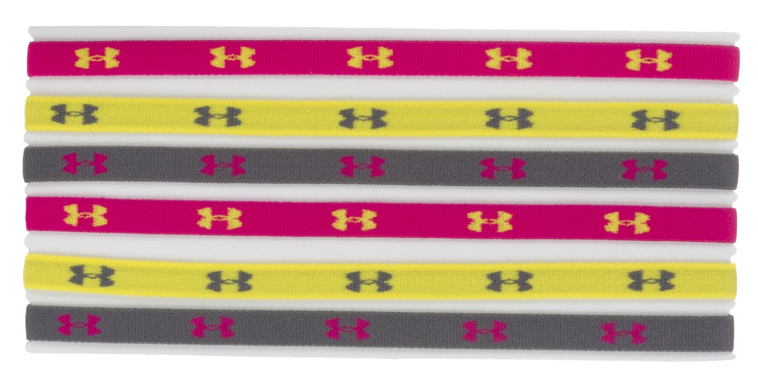 Under Armour® Girls' UA Mini Headbands 6-Pack