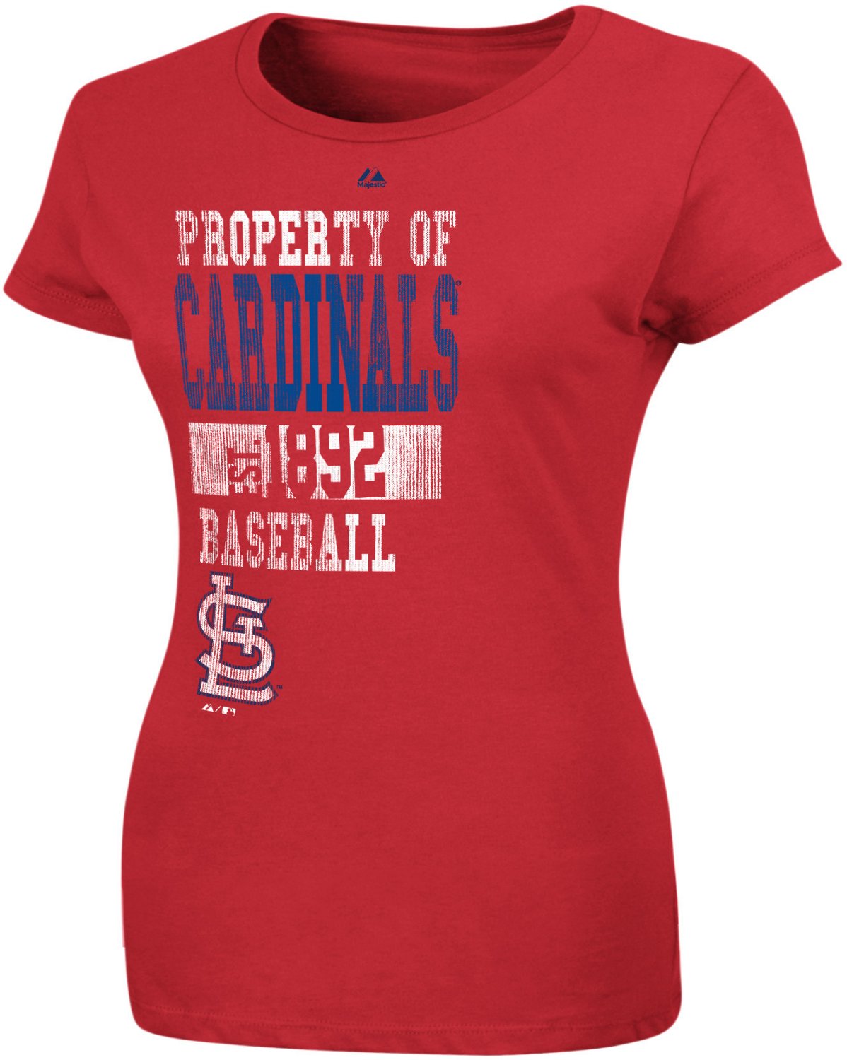 Majestic Women's St. Louis Cardinals Team Property T-shirt