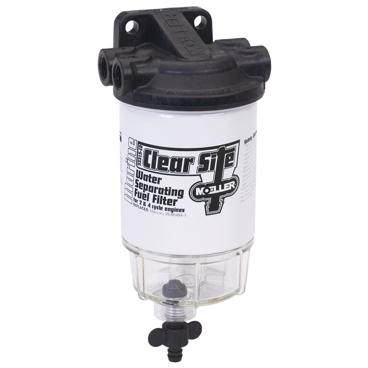Moeller Marine Clear Site Water Separating Fuel Filter System