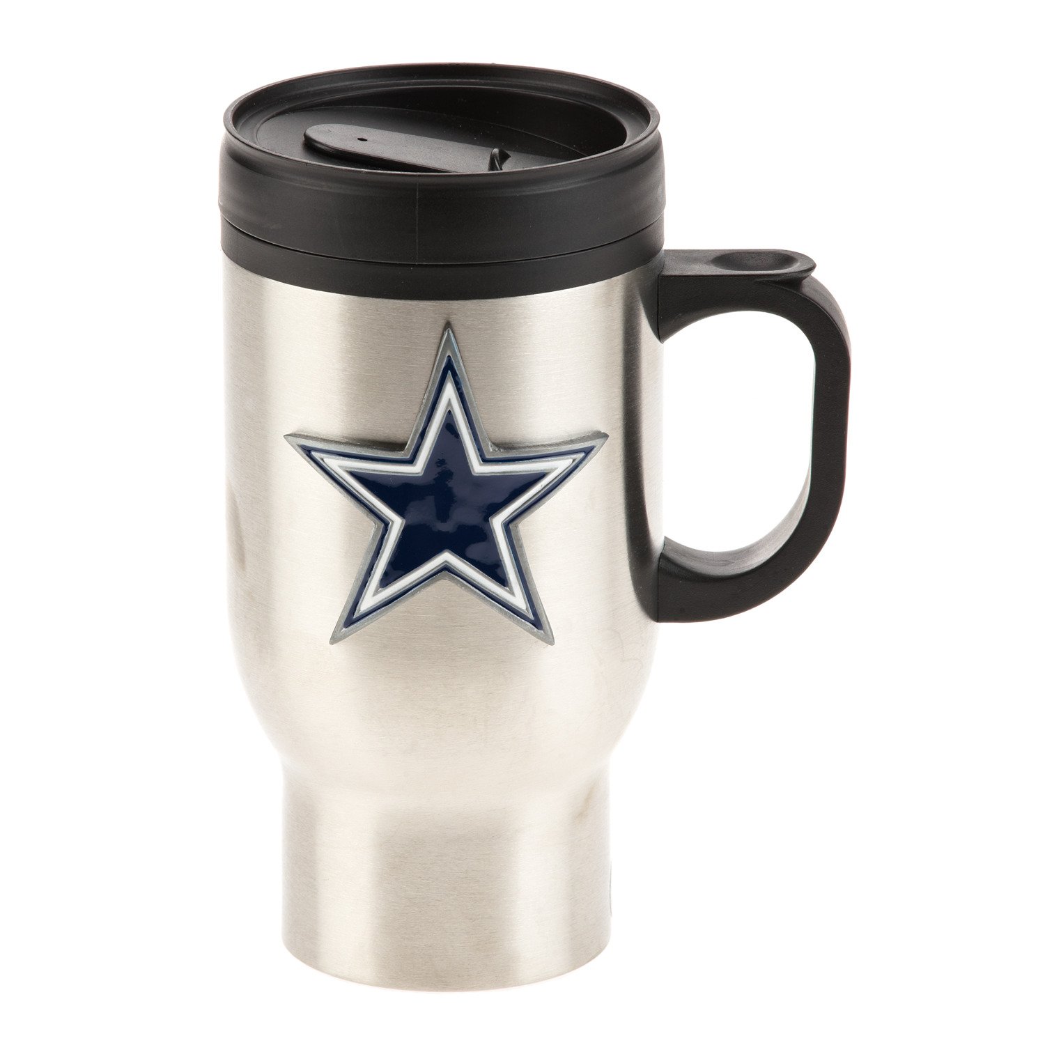Great American Products 16 oz. Stainless-Steel Travel Mug with Handle