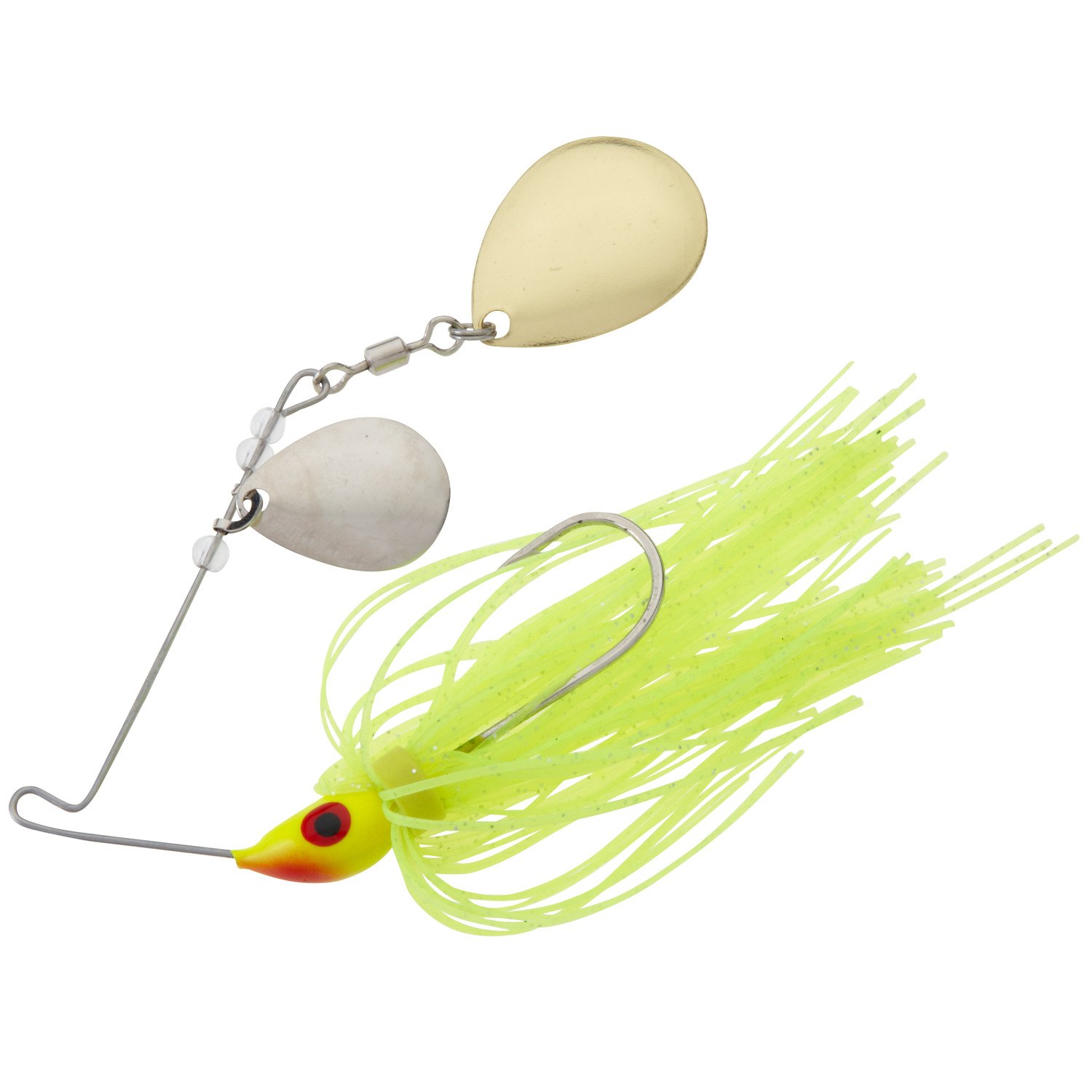 Wahoo Bitty Bite 1/4 oz Double Colorado Blade Spinnerbait