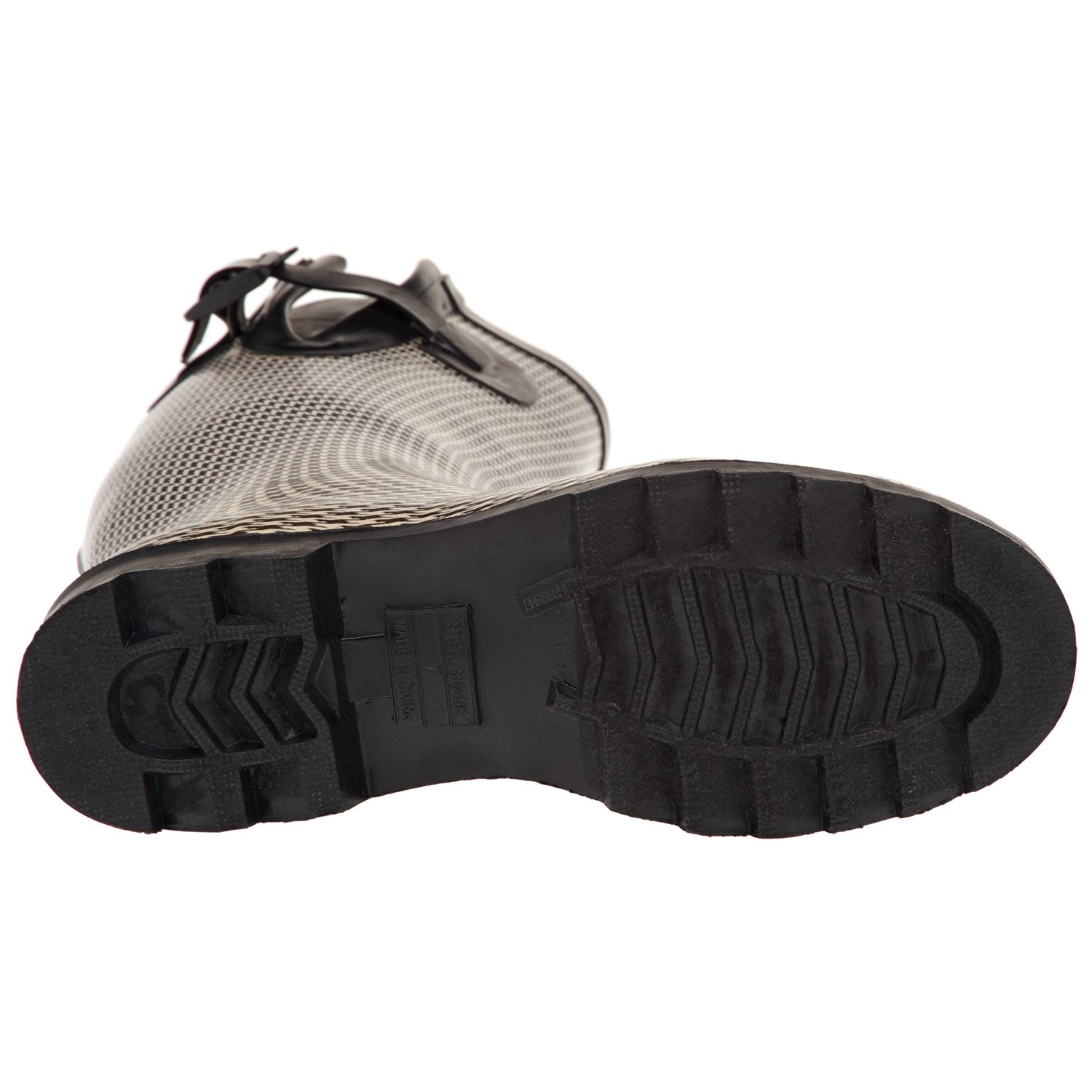 Stone Creek™ Women's Houndstooth Rubber Boots thumbnail