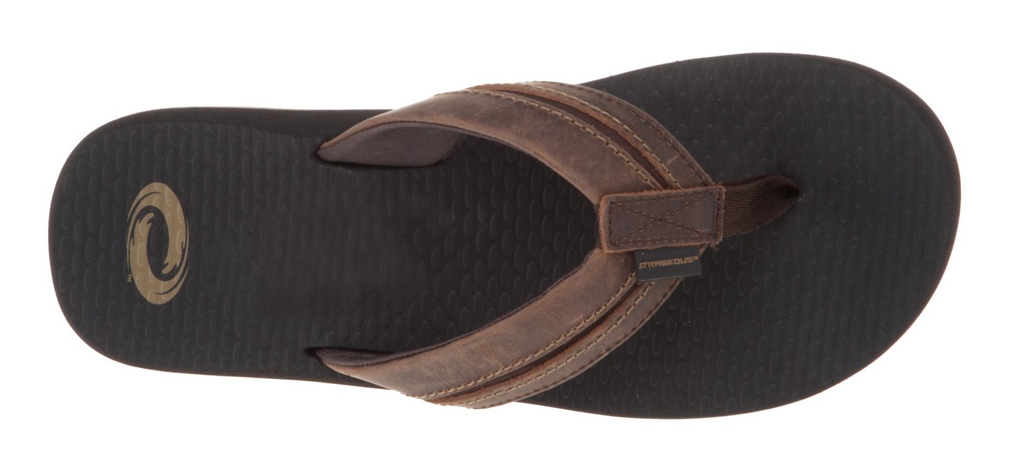 O'rageous Men's Leather Kozy Sandals thumbnail