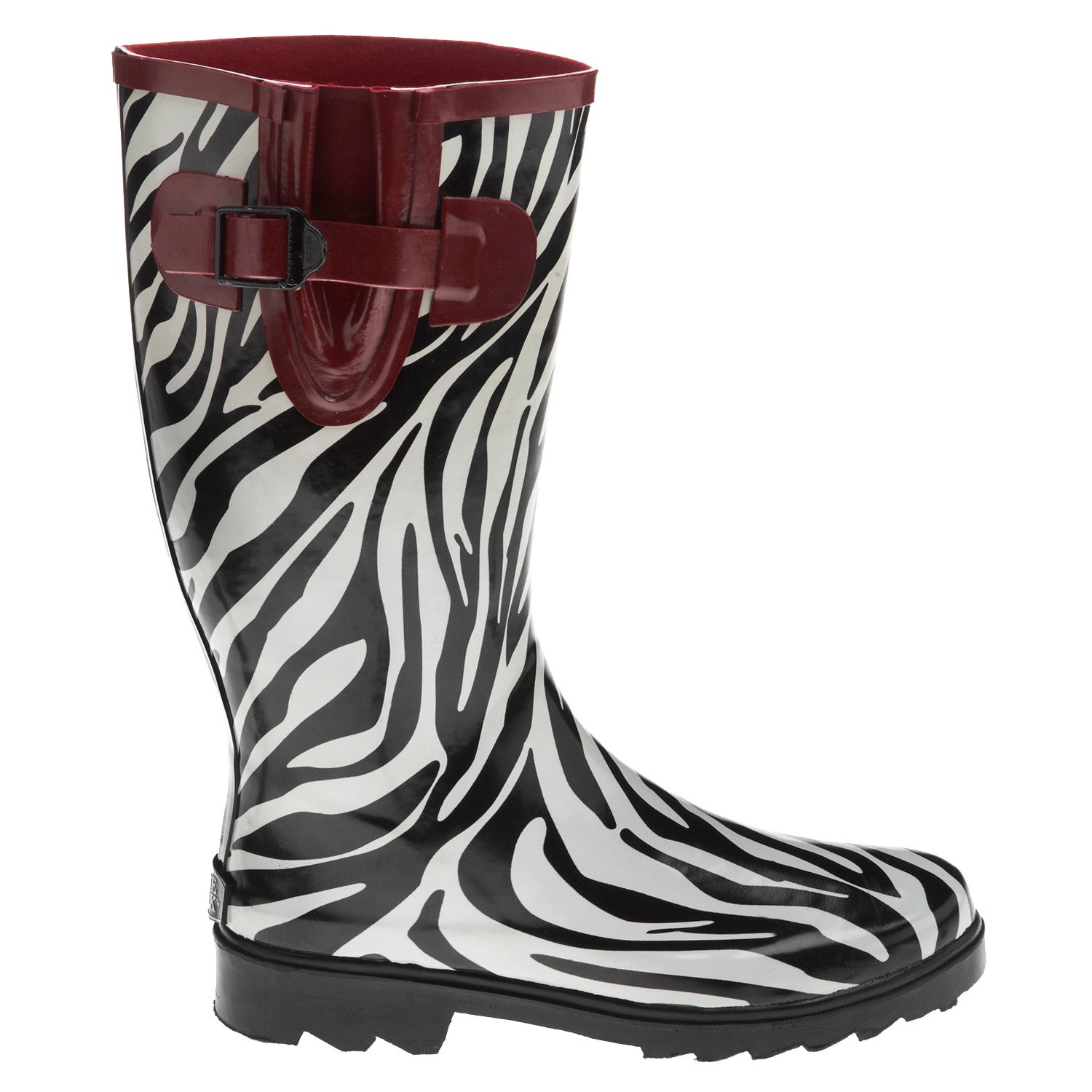 Stone Creek™ Women's Zebra Print II Rubber Boots