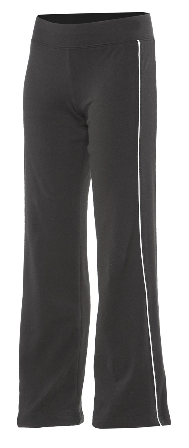 BCG Girls' Jersey Spandex Piped Pant