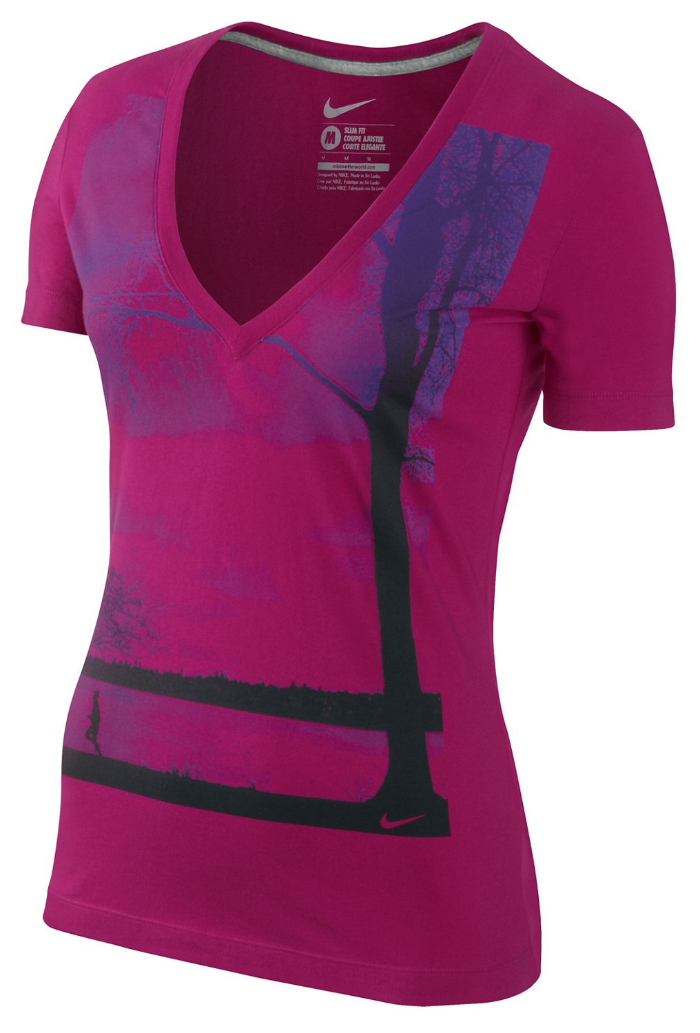 Nike Women's Great Outdoors Deep V-neck T-shirt