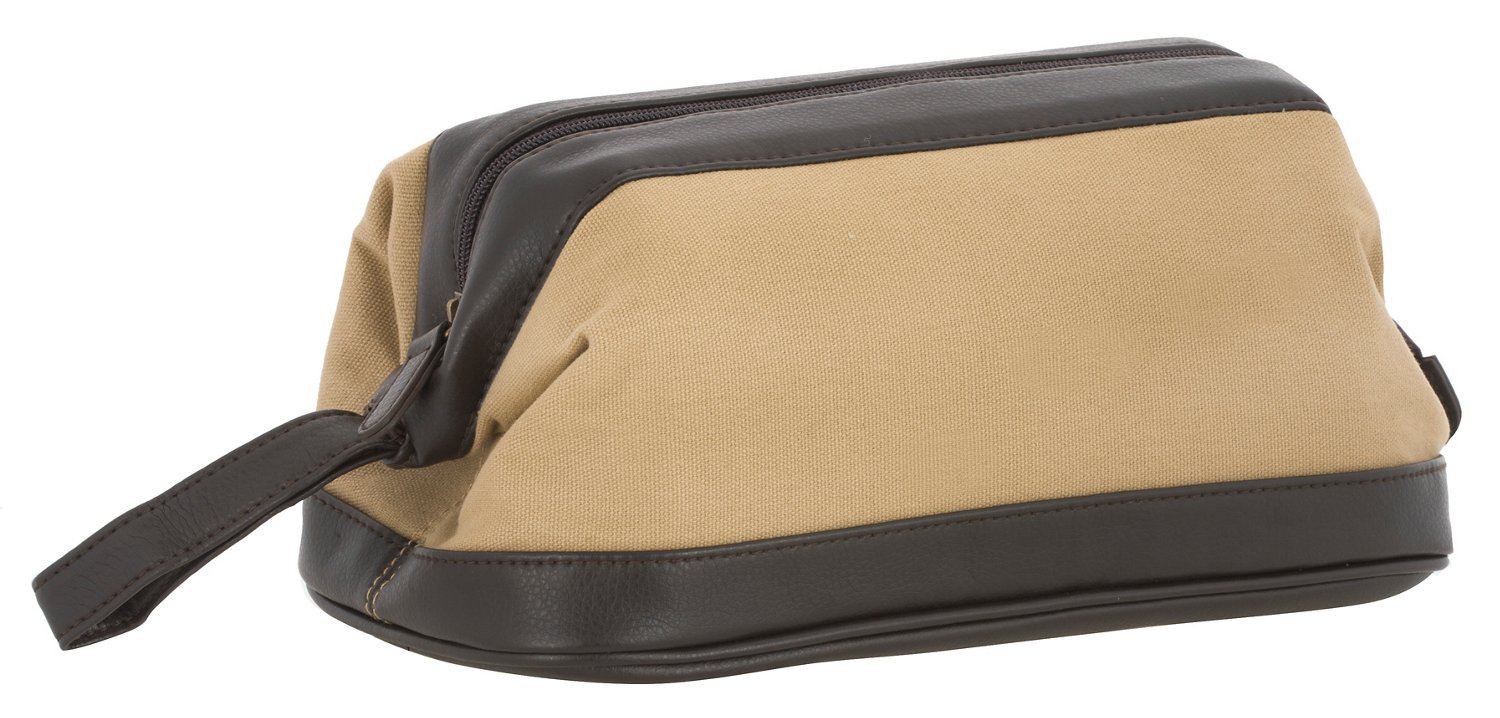 Magellan Outdoors Canvas Travel Kit with PU Trim thumbnail