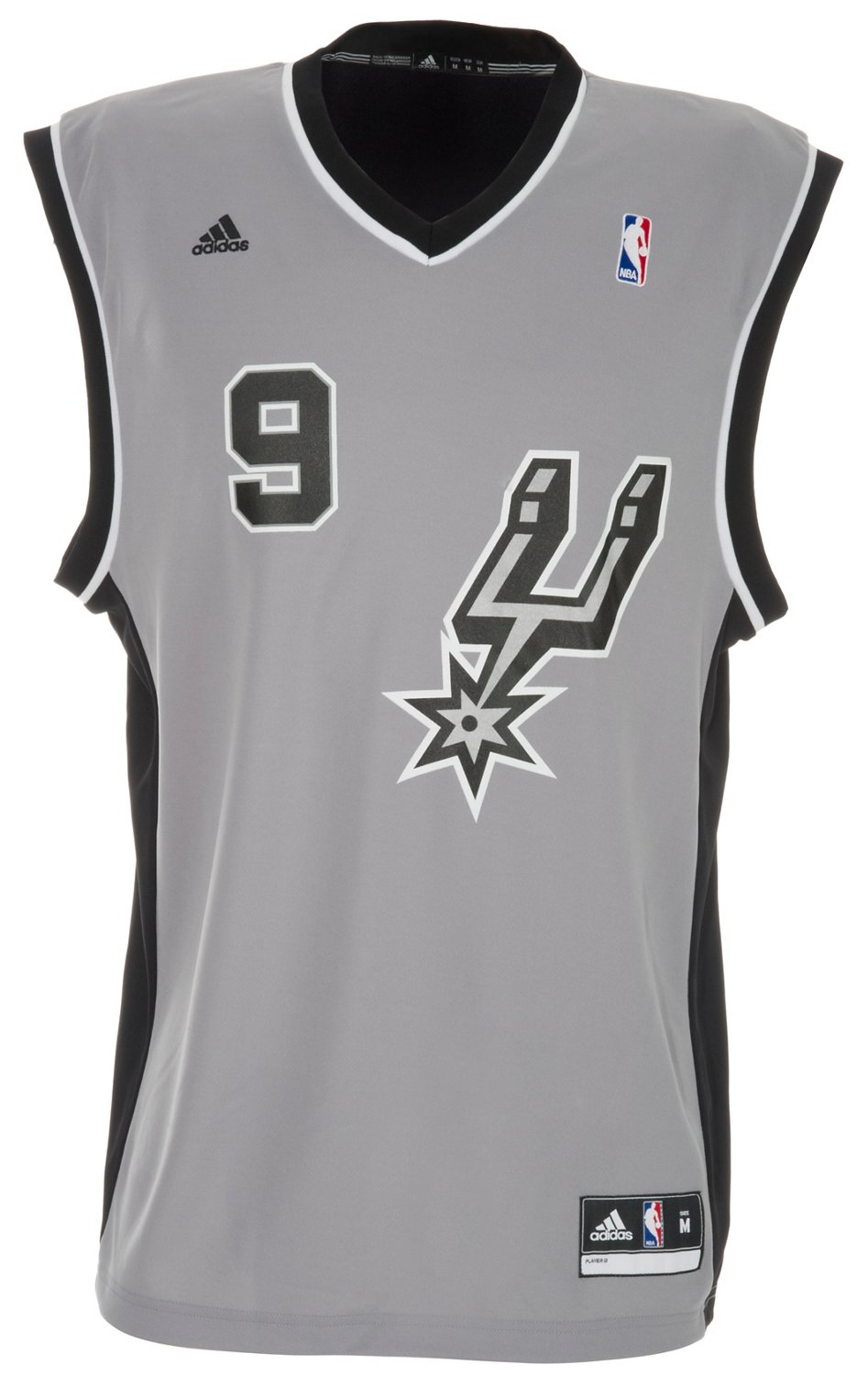 adidas Men's San Antonio Spurs NBA Revolution 30 Replica Jersey
