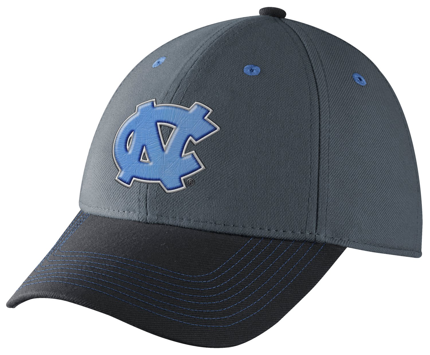 Nike Men's University of North Carolina Dri-FIT Fan Seasonal Legacy 91 Swoosh Flex Cap