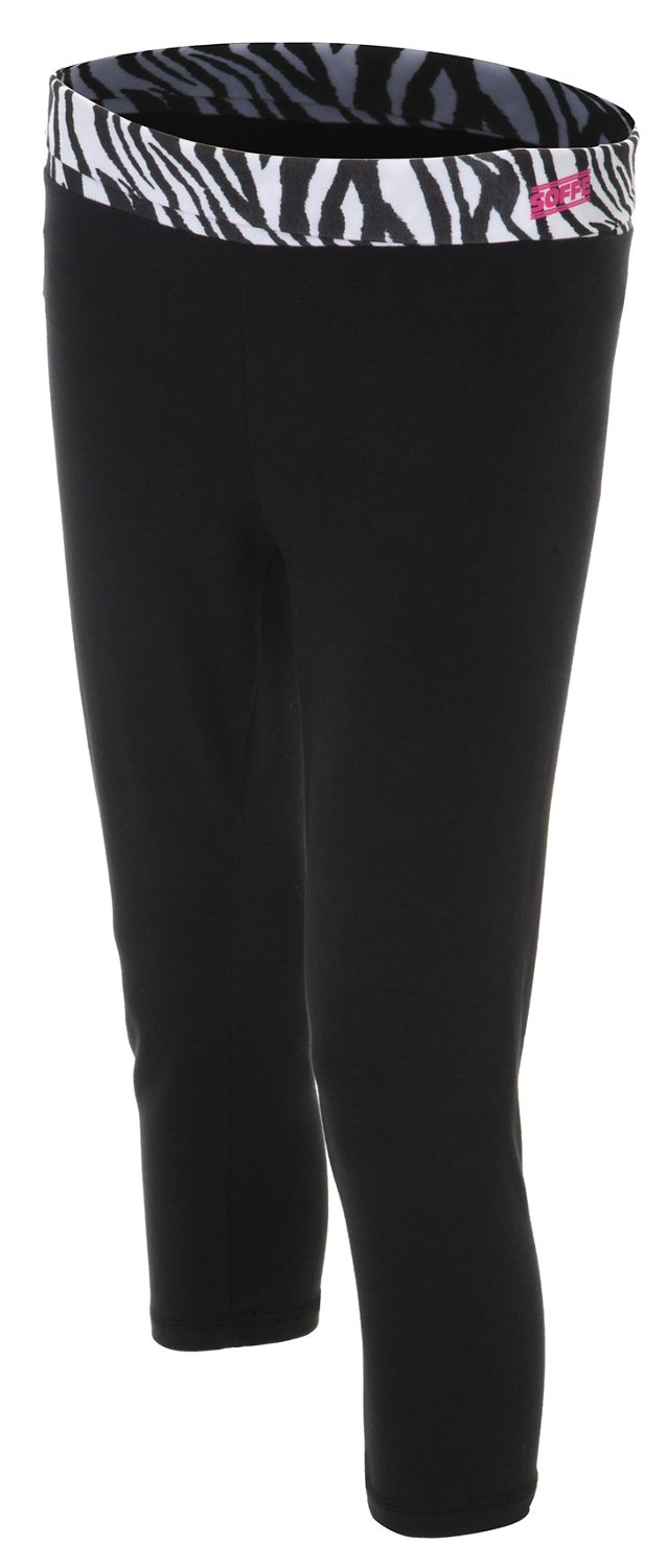 Soffe Juniors' Skinny Gym Capri Pant