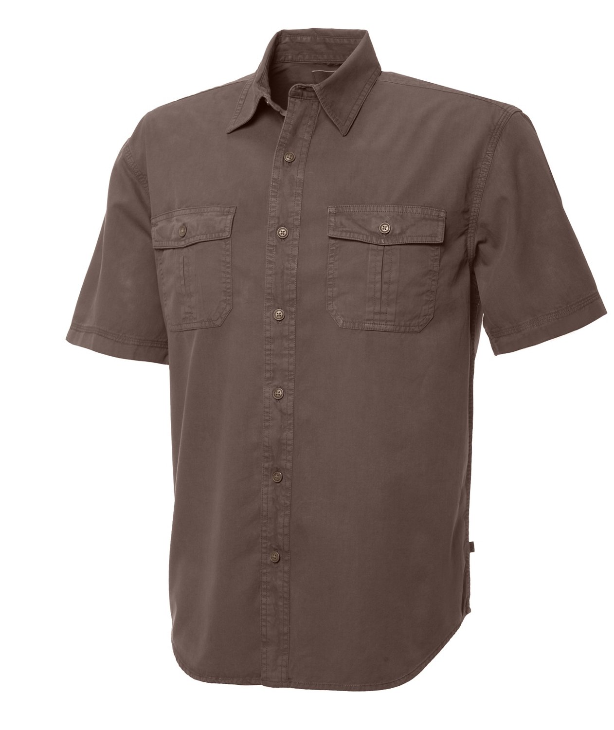 Magellan Outdoors Men's Short Sleeve Pigment Dyed Shirt