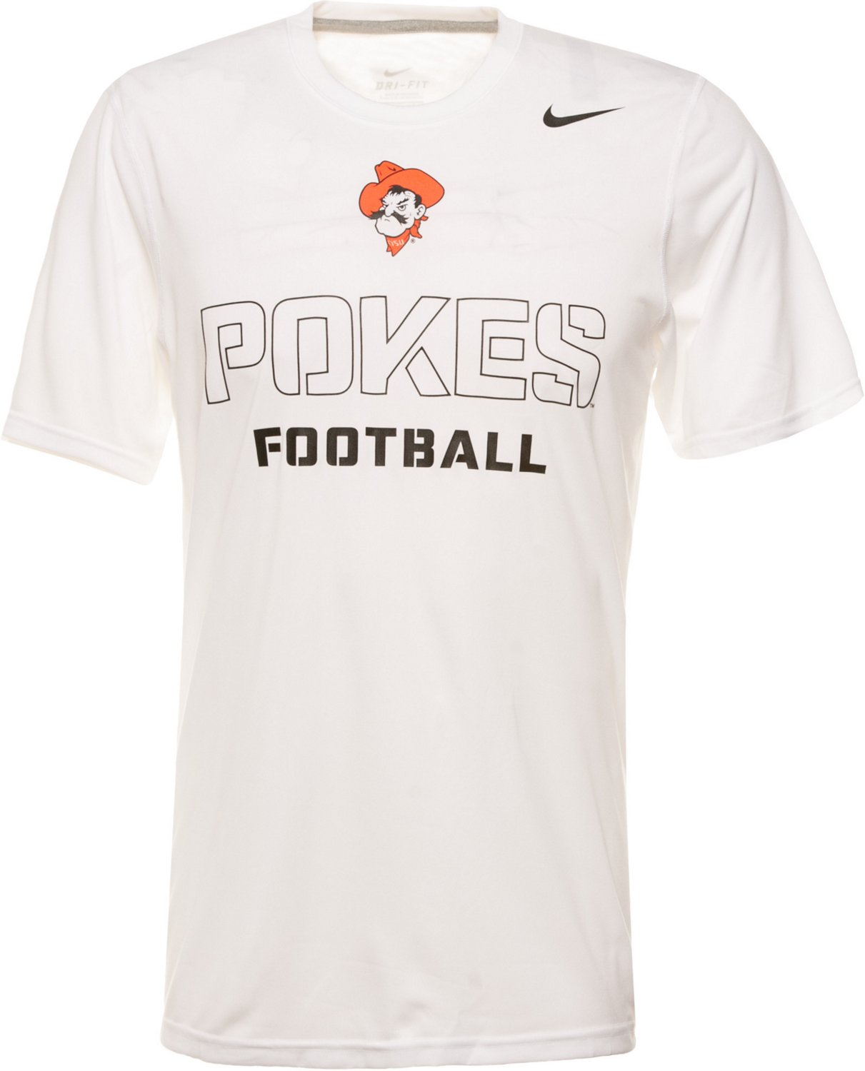 Nike Men's Oklahoma State University Practice Weight Room Legend Short Sleeve T-shirt
