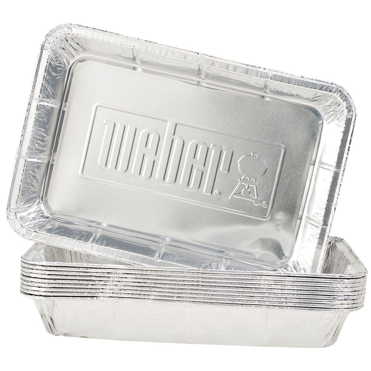 Weber Large Drip Pans 10-Pack thumbnail