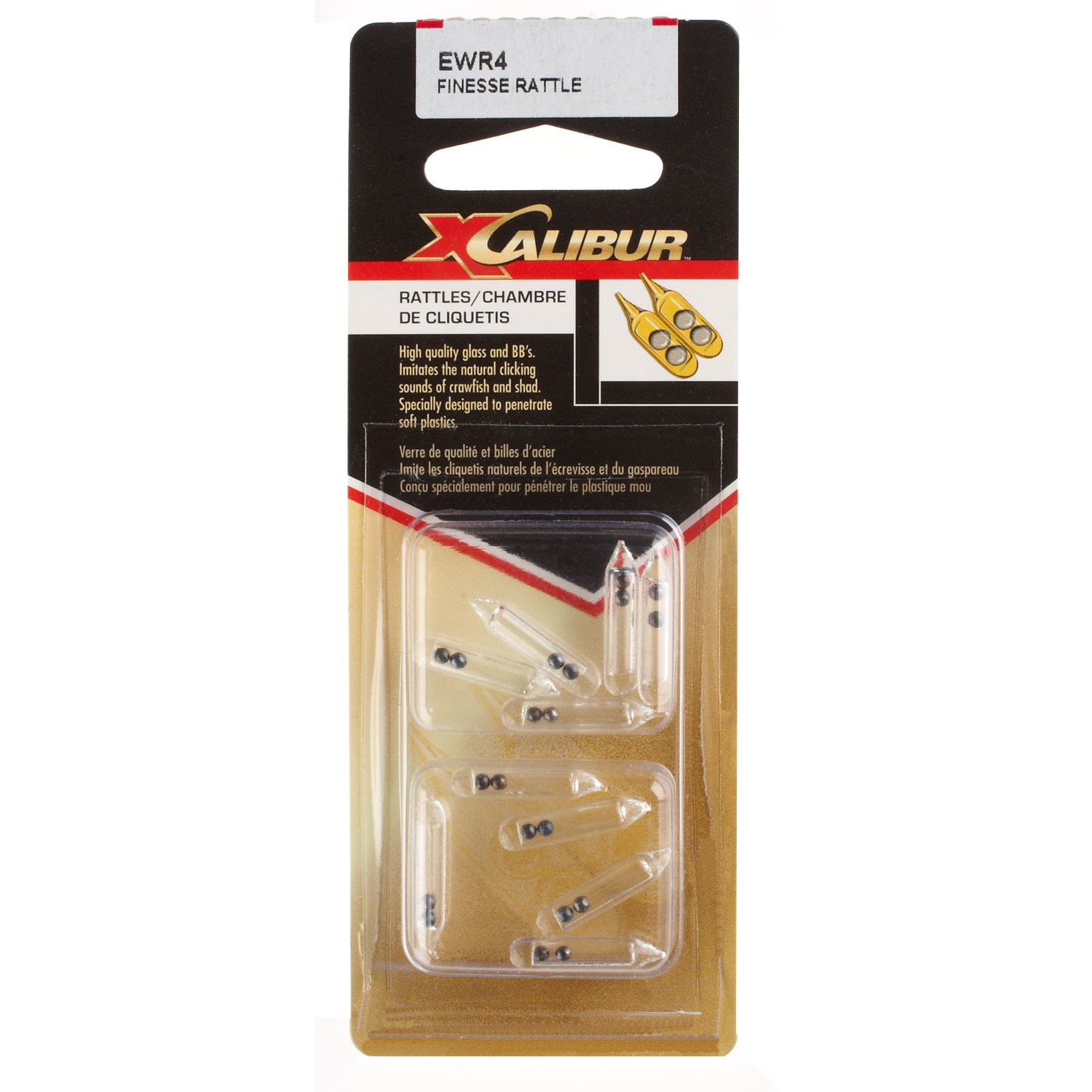 XCalibur 4 mm Finesse Rattles 10-Pack