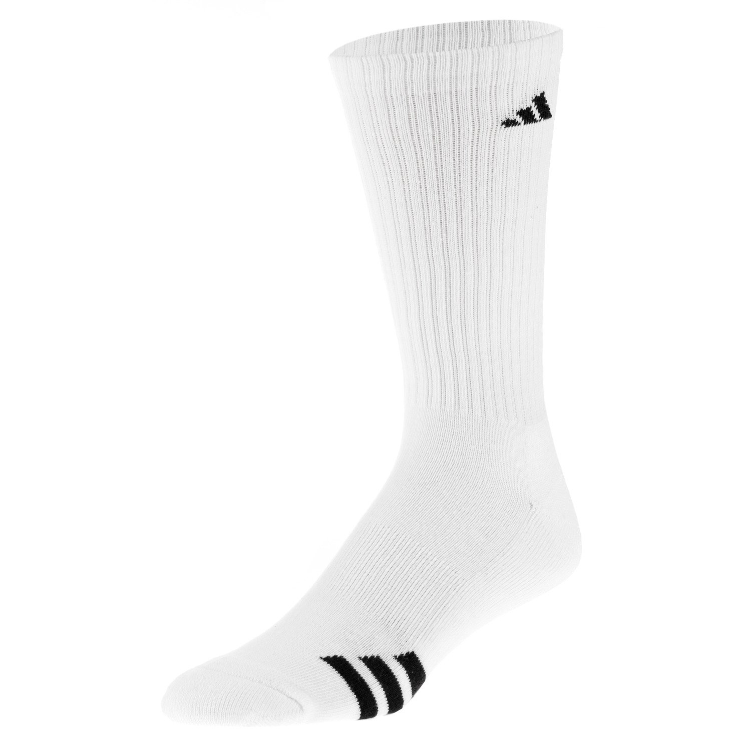 adidas Men's Cushioned 3-Stripe Crew Socks 3-Pack