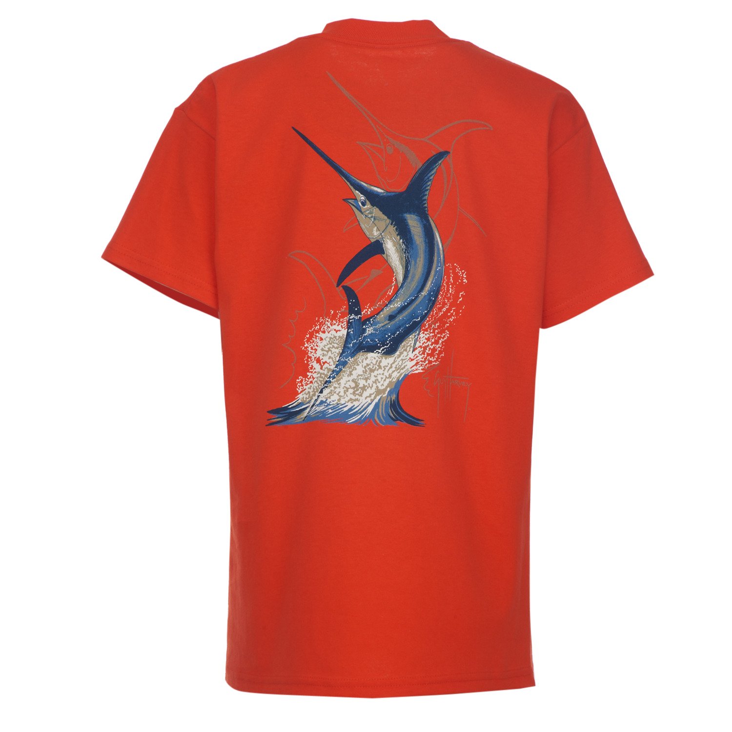 Guy Harvey Boys' Swordfish Strike T-shirt thumbnail