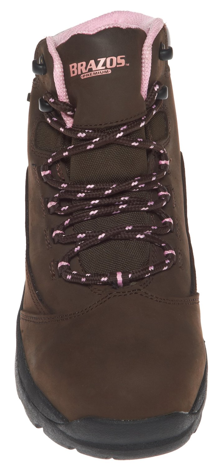 Brazos® Women's Nubuck ST Waterproof Work Boots thumbnail