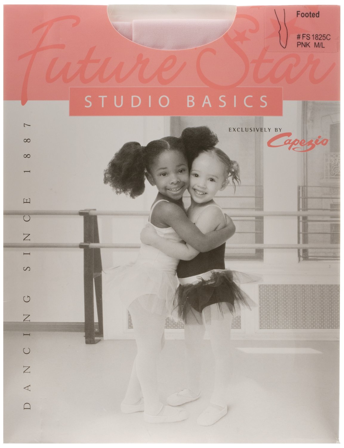 Capezio® Girls' Future Star Basics Footed Tights