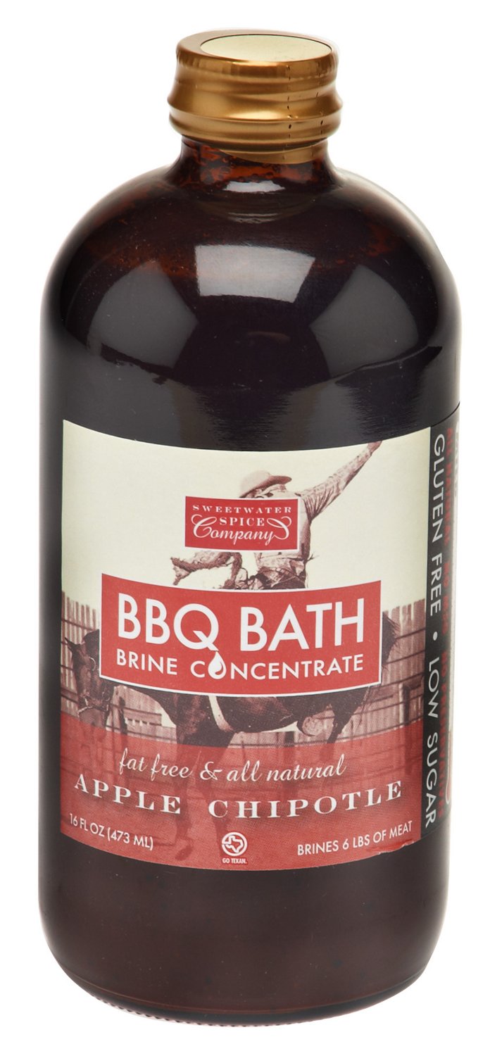 Sweetwater Spice Co. 16 oz. Apple Chipotle BBQ Bath Brine Concentrate