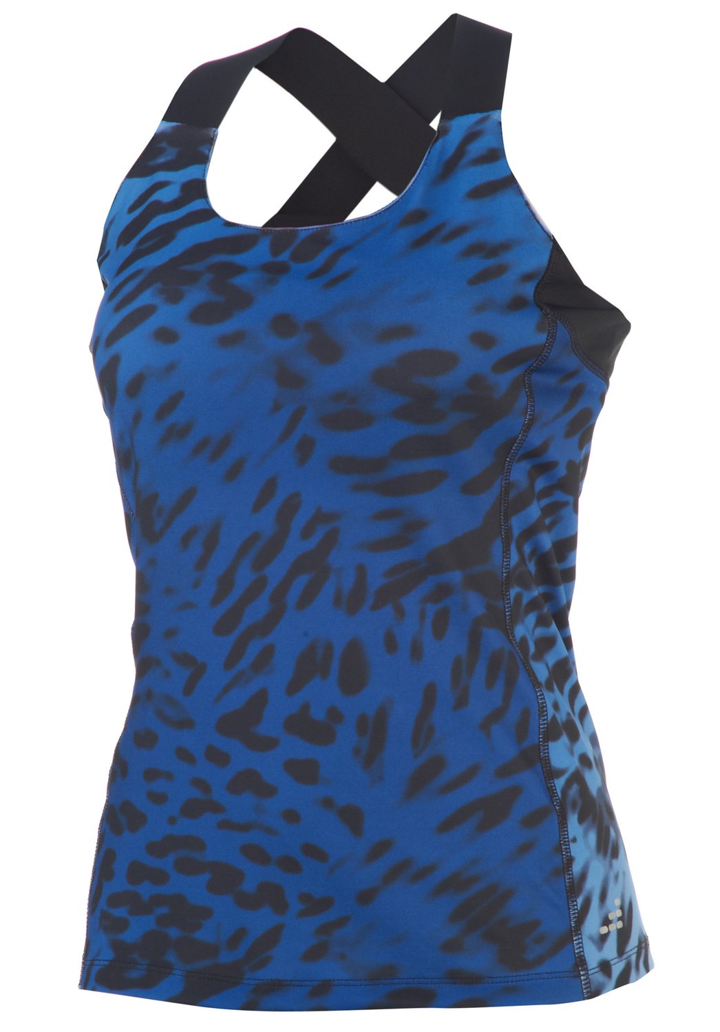 BCG Women's Cross Back Printed Tank Top