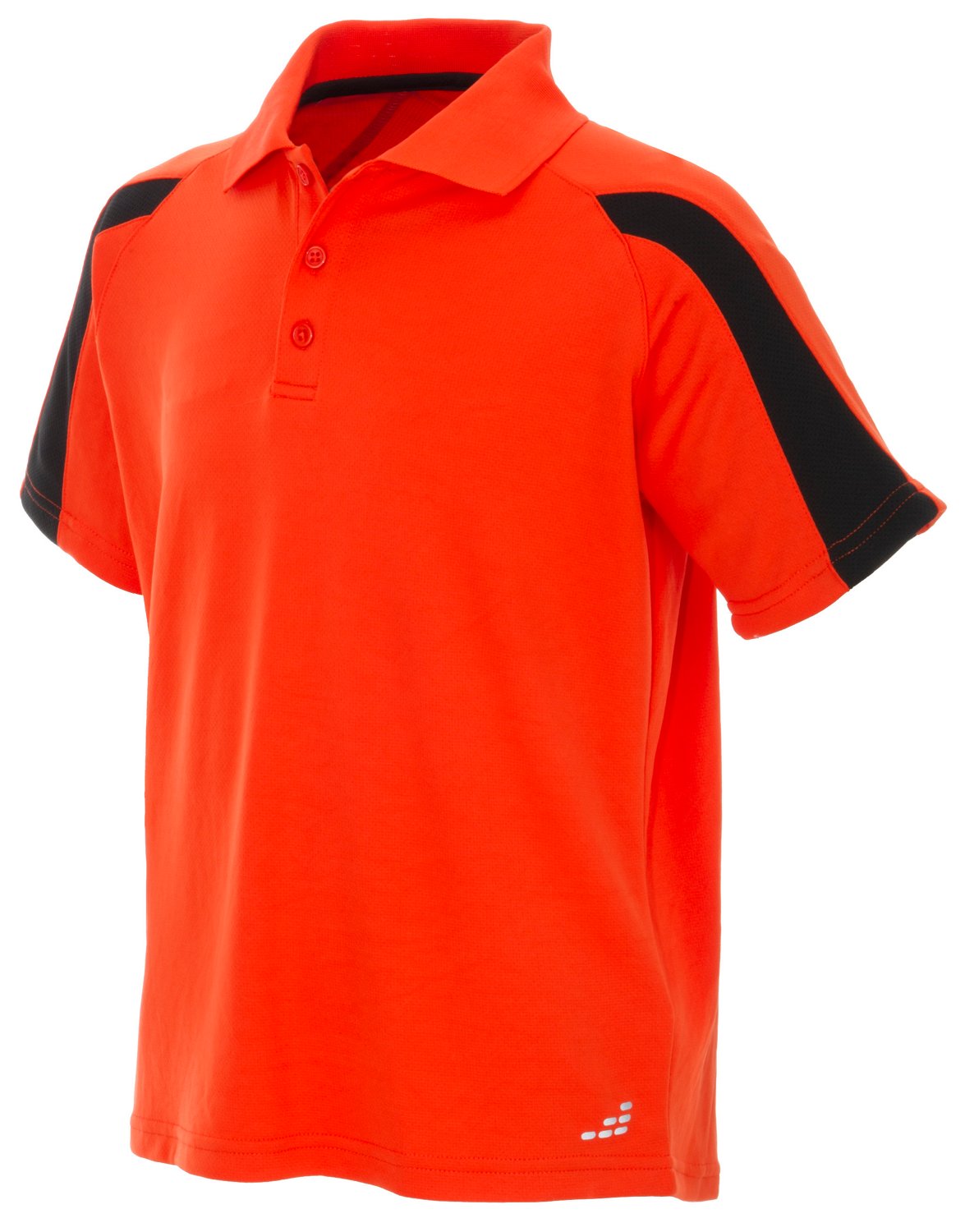 BCG Boys' Short Sleeve Shoulder Pieced Raglan Tennis Polo Shirt
