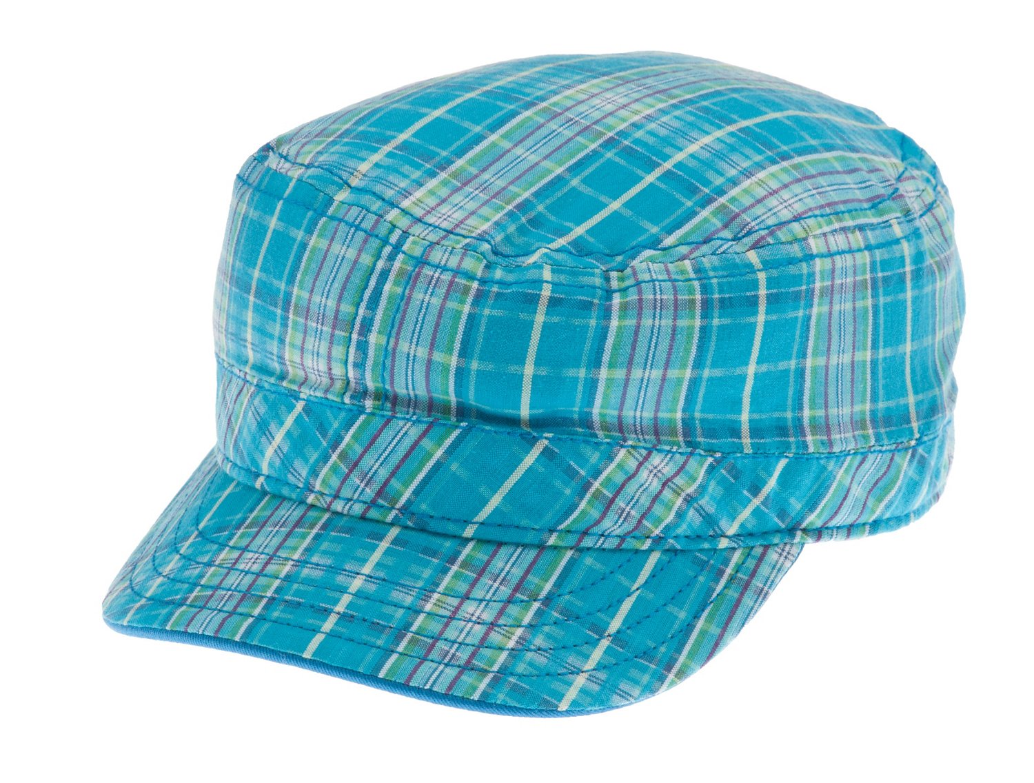 Magellan Outdoors Women's Plaid Military Cap