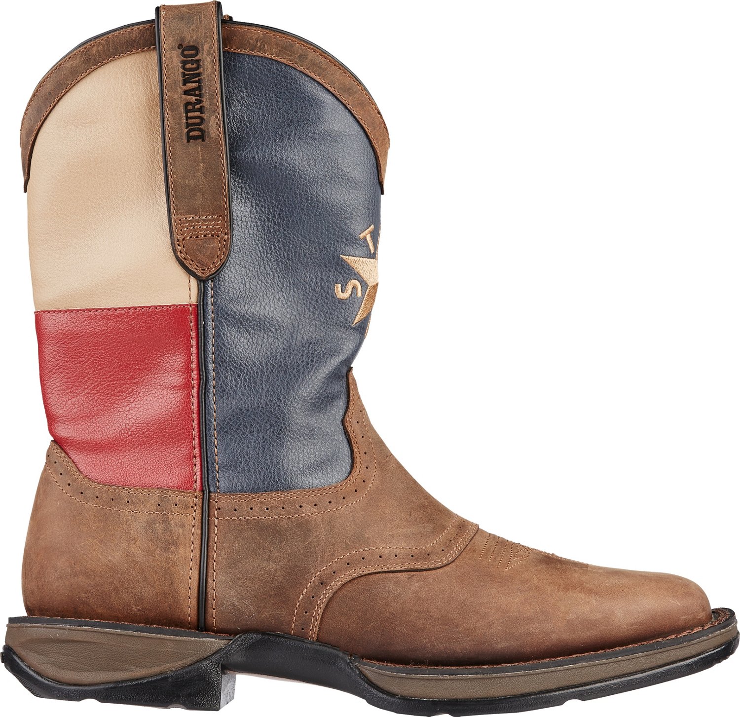durango texas flag boots
