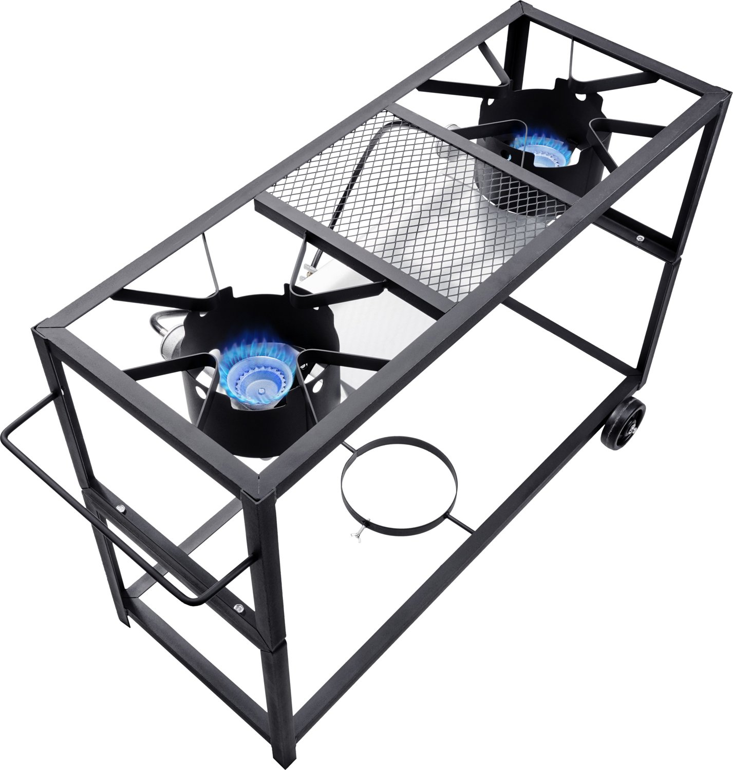 Outdoor Gourmet Double Burner Propane Fry Cart Academy