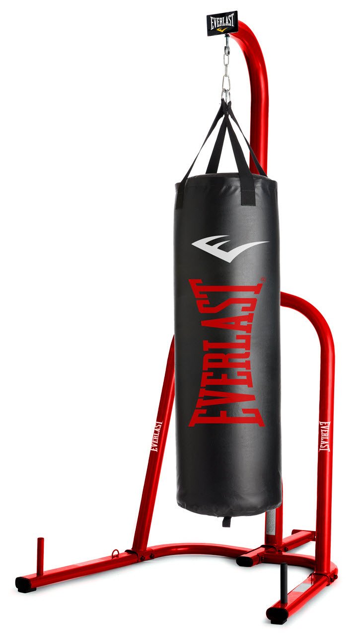 Everlast 60 lb Synthetic Heavy Bag with Stand | Academy
