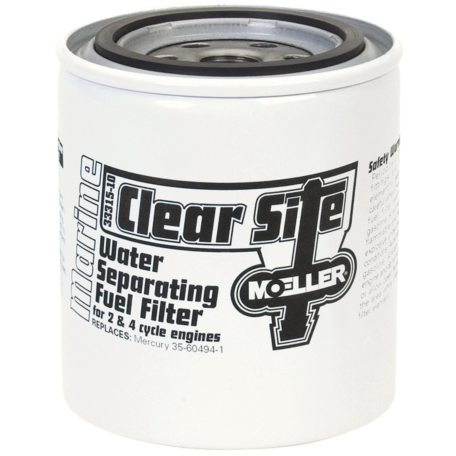 Moeller Marine Clear Site Water Separating Replacement Fuel Filter