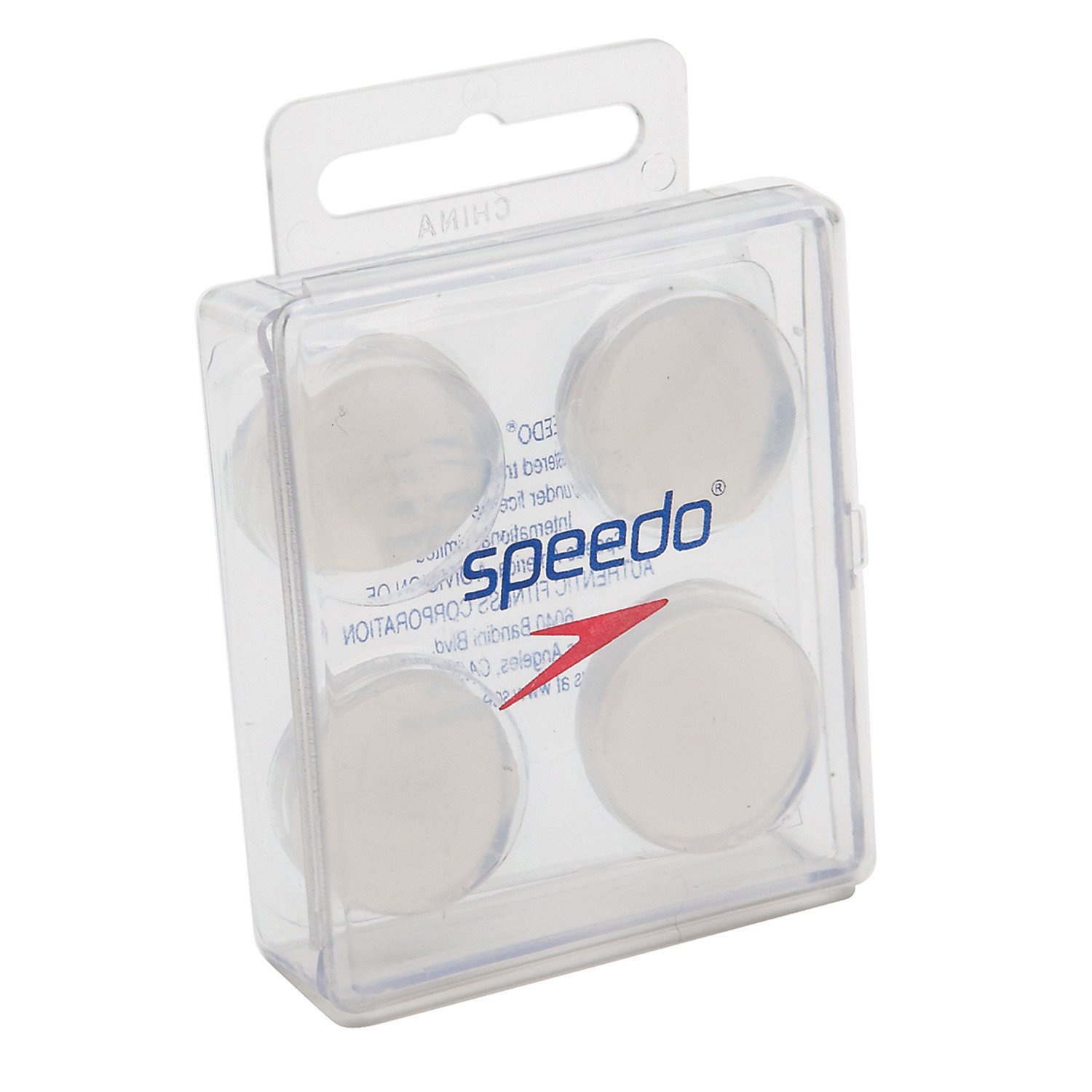 Speedo Adults' Silicone Ear Plugs 4-Pack thumbnail