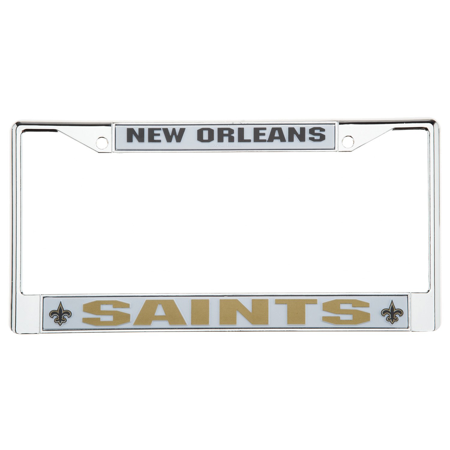 Tag Express Team Chrome License Plate Frame