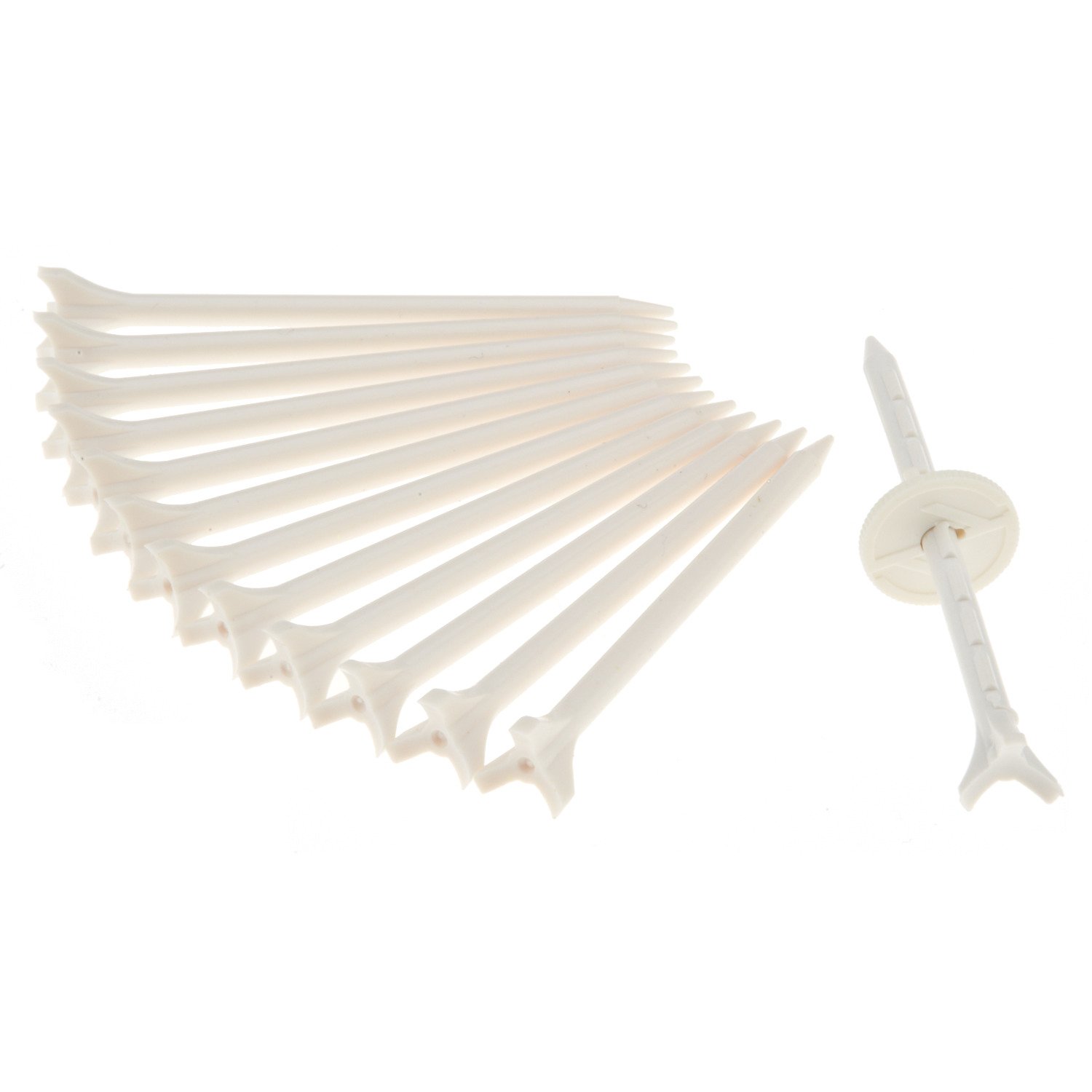 Zero Friction 3-1/4" 3-Prong Performance Golf Tees 30-Pack