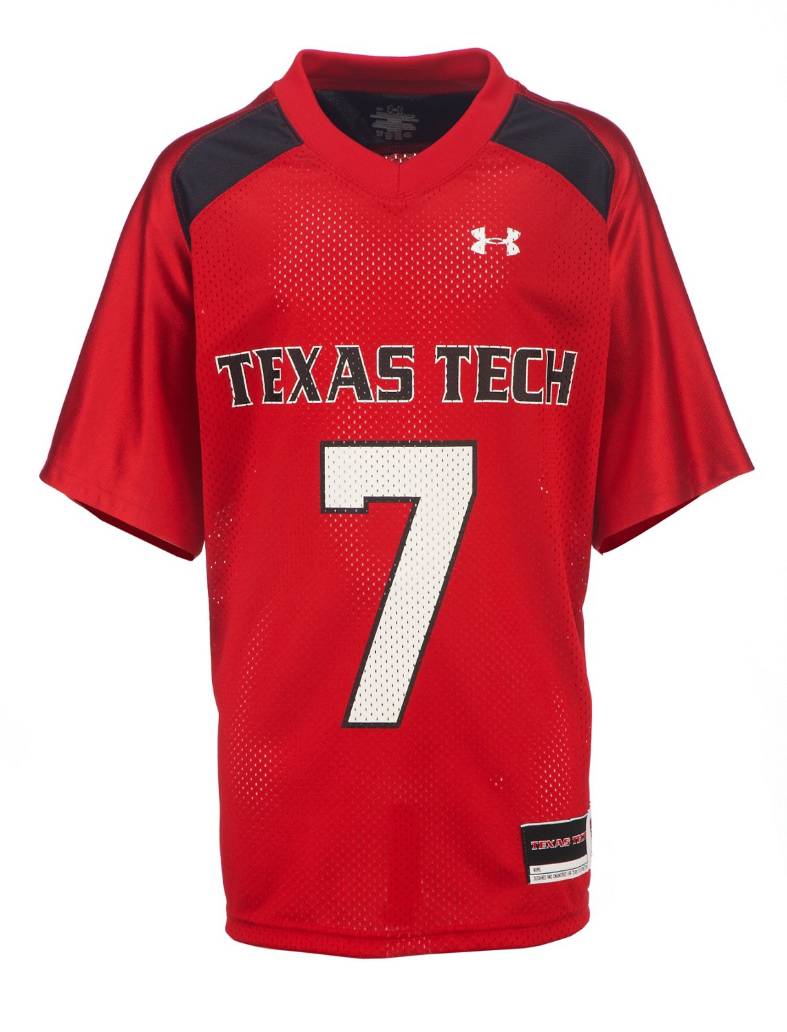 Under Armour® Kids' Texas Tech University Sideline Replica Jersey thumbnail
