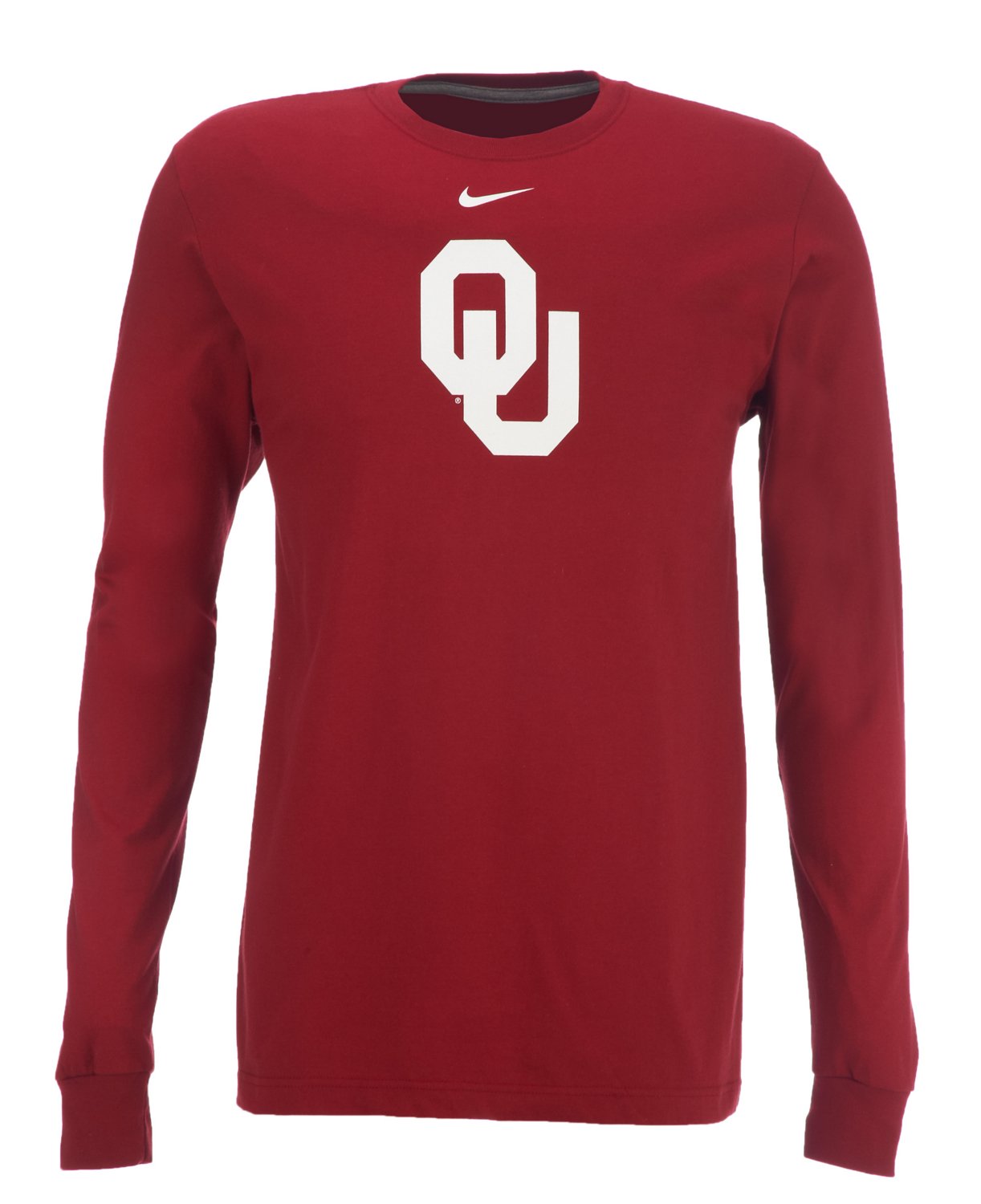 Nike Men's University of Oklahoma Long Sleeve Classic Logo T-shirt