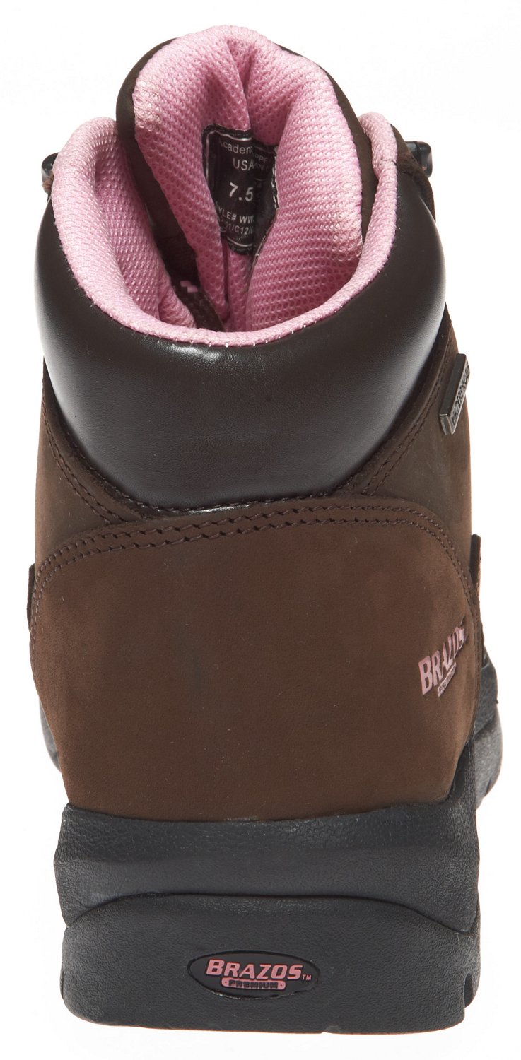 Brazos® Women's Nubuck ST Waterproof Work Boots thumbnail
