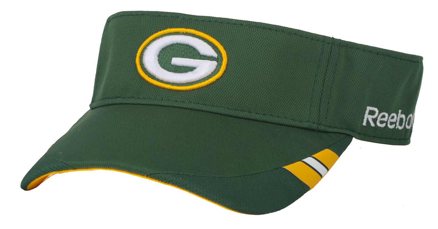 Reebok Men's Green Bay Packers Sideline Visor