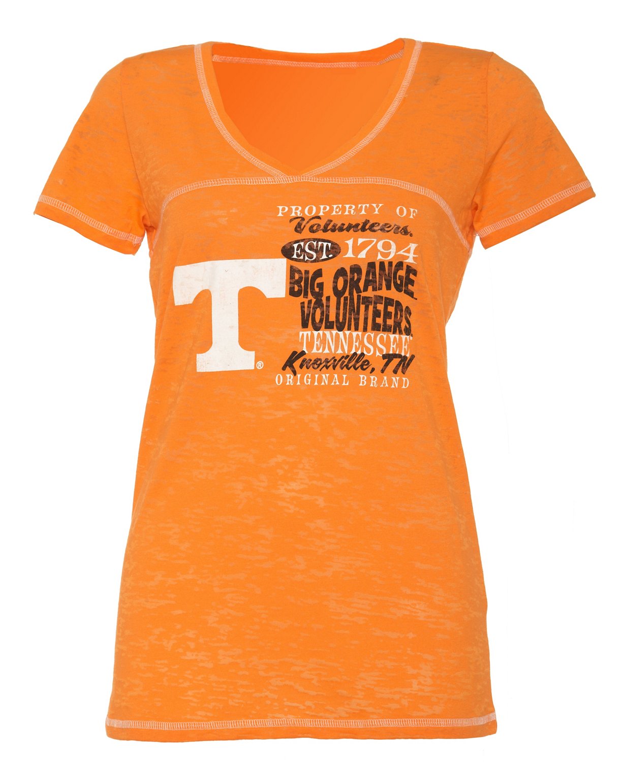 Step Ahead Blue 84 Women's Tennessee Bo V-neck T-shirt thumbnail