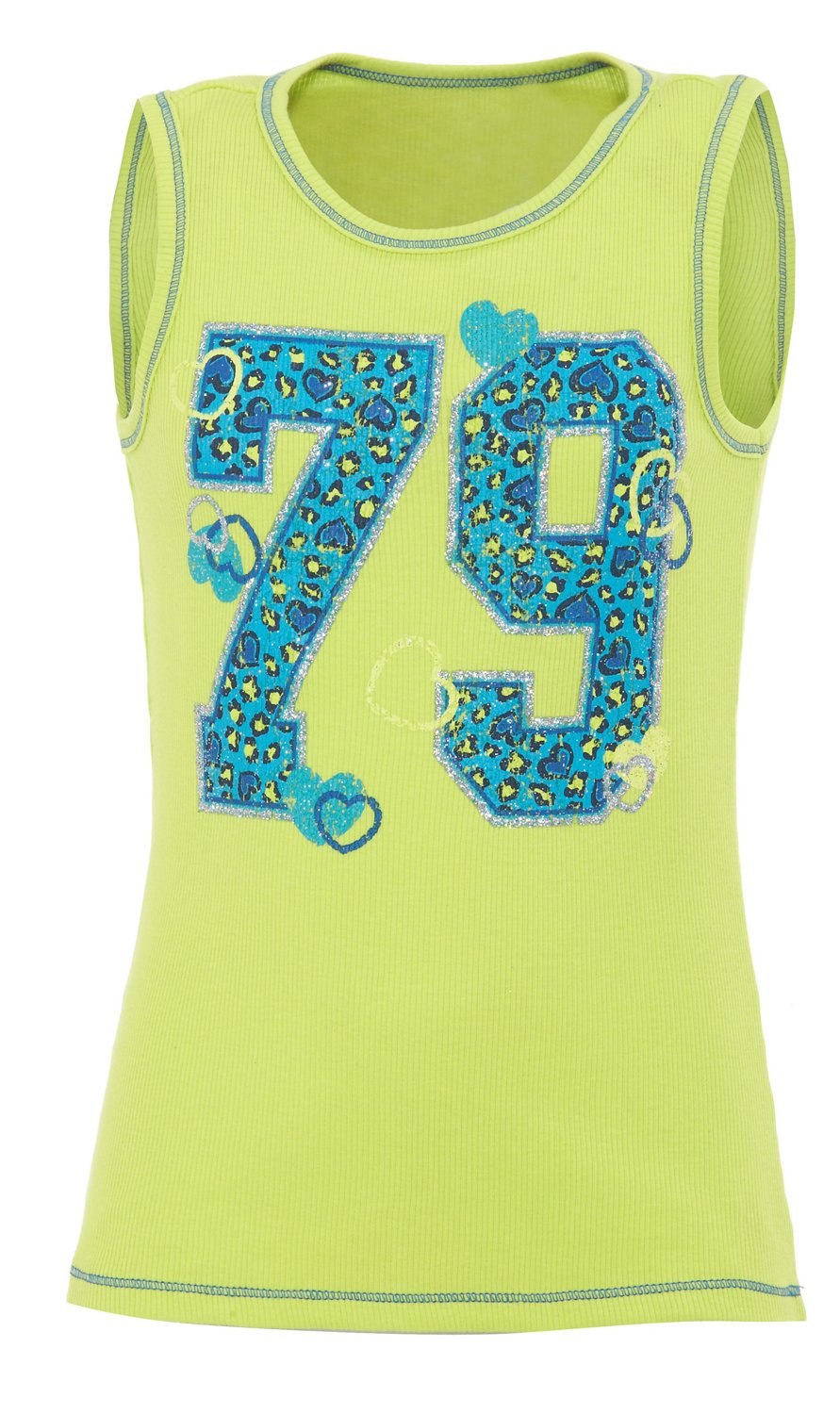 BCG Girls' Rib Graphic Tank Top