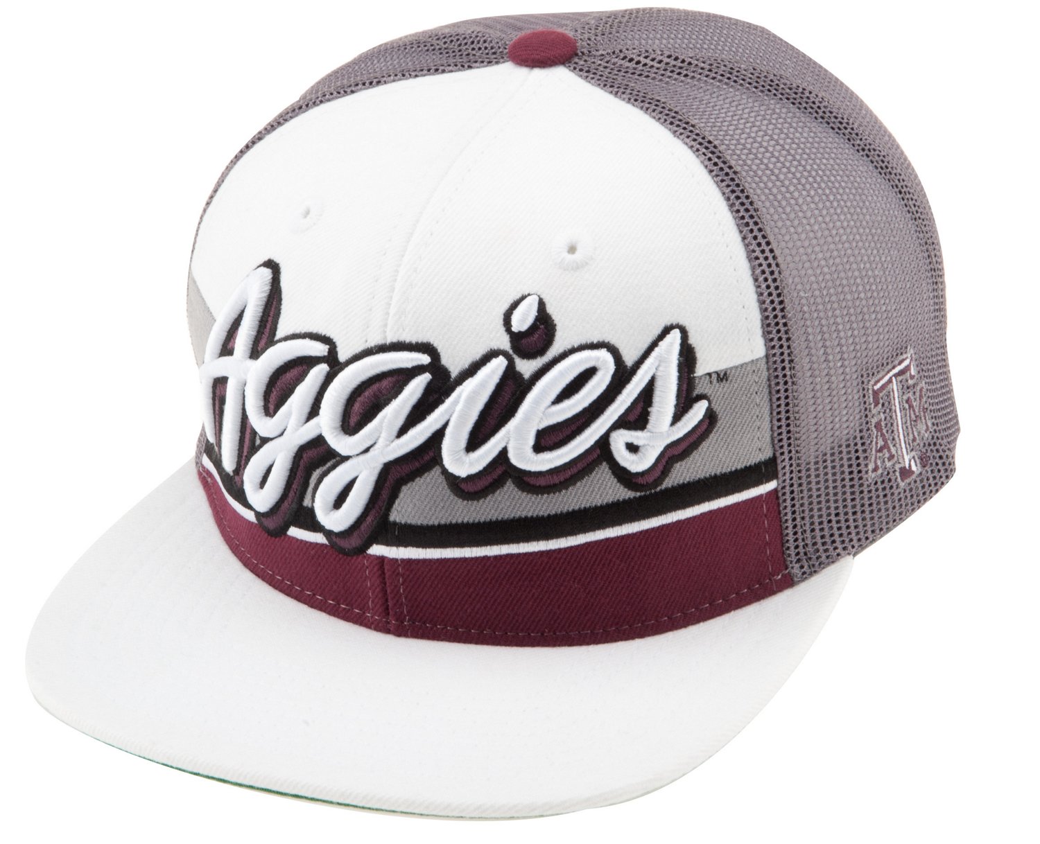 Top of the World Adults' Texas A&M University B-boy Flat Bill Cap