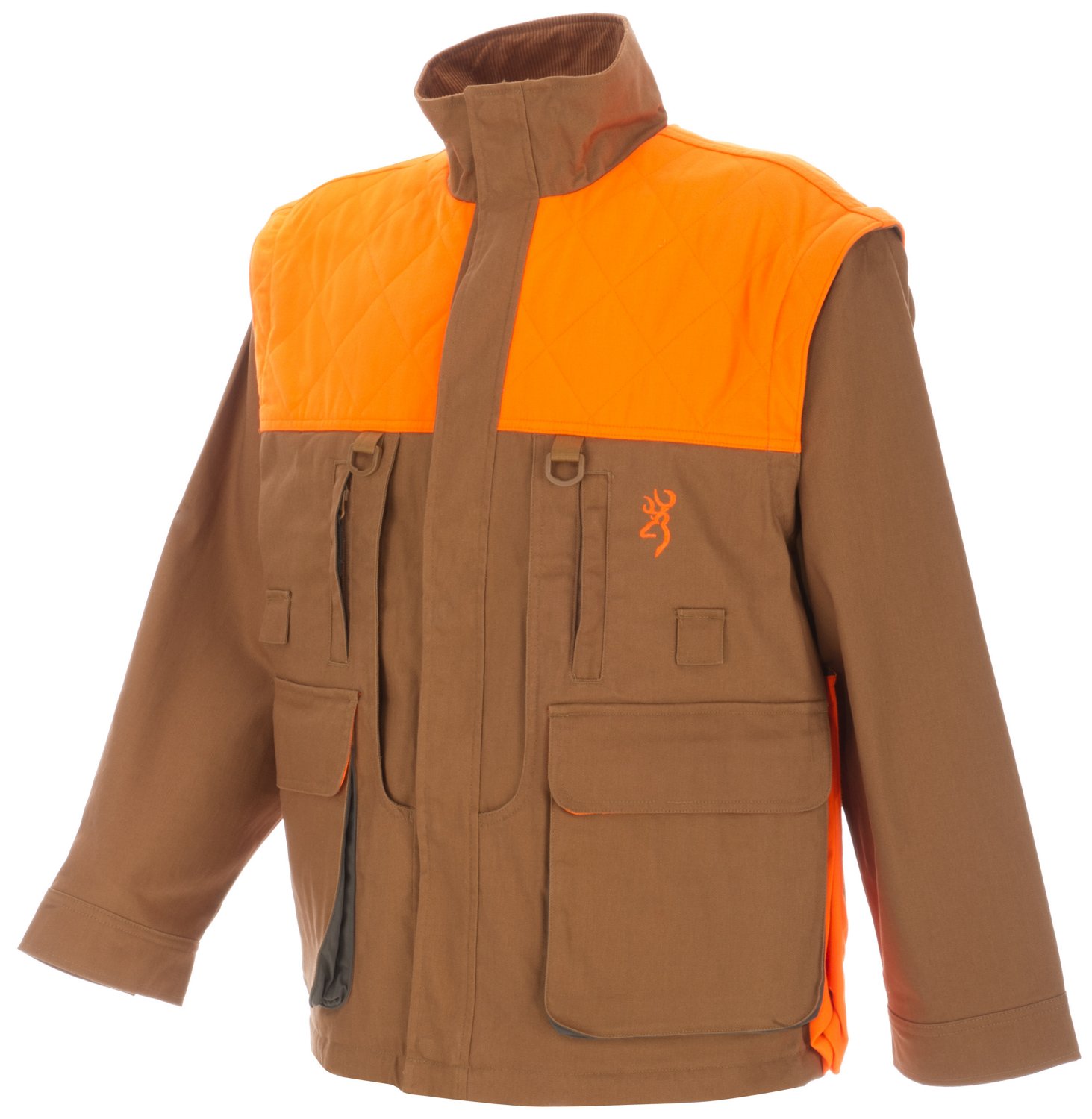 Browning Men's Pheasants Forever Zip Off Sleeve Jacket