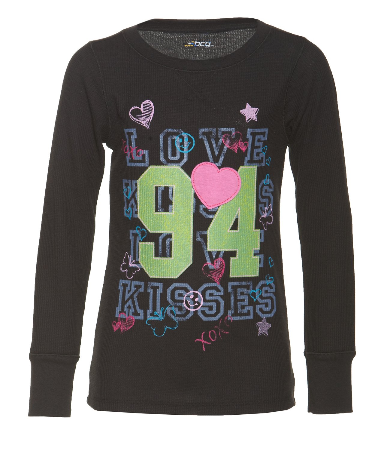 BCG Girls' Long Sleeve Thermal Top